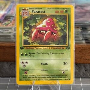 Pokemon Parasect 1st edition Jungle WOTC